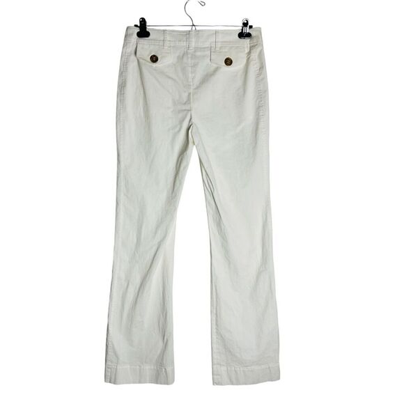 Red Valentino White Khaki Pants Sz 48/US 16 Wide Leg High Rise - Picture 2 of 5